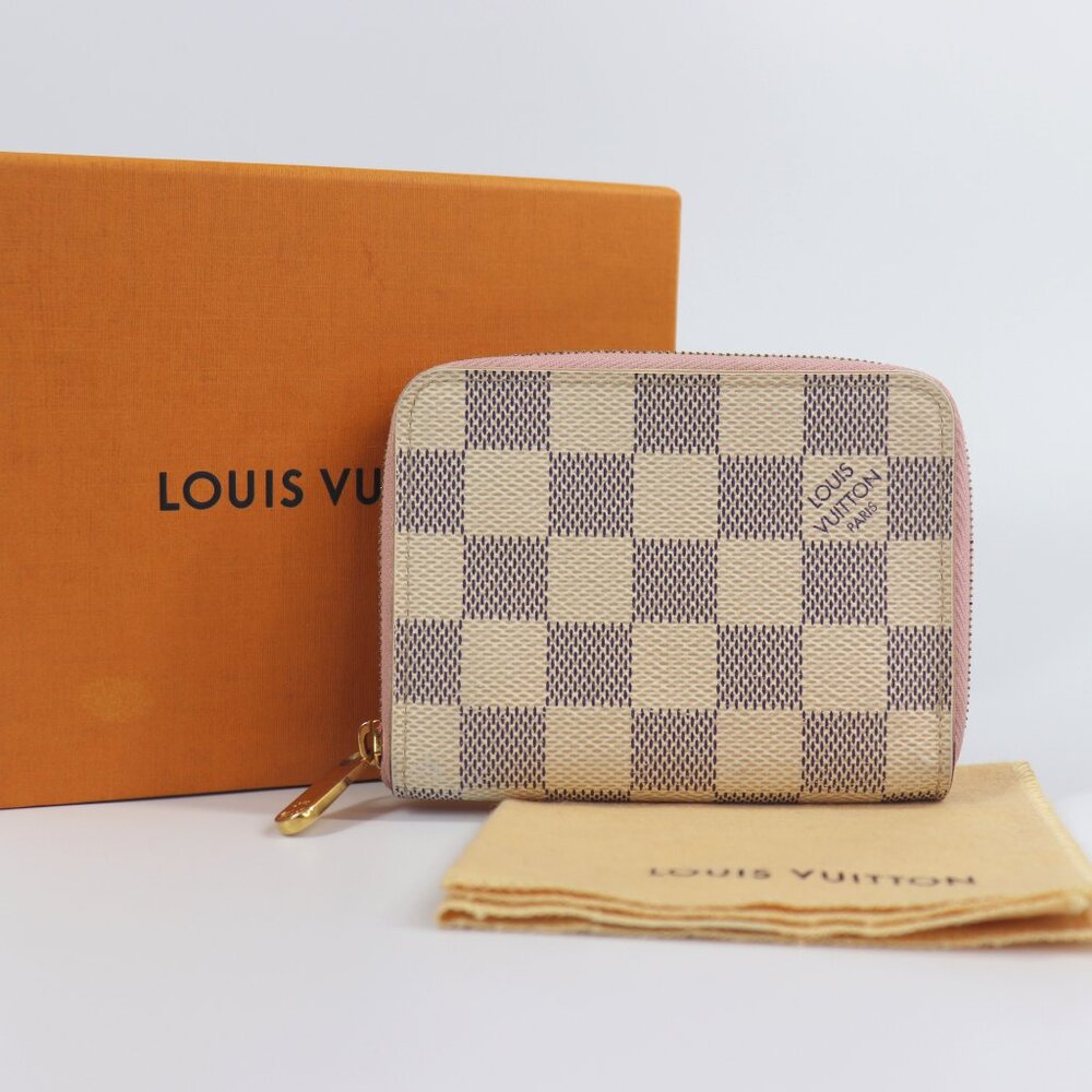 Sold💜Louis Vuitton Damier Azur Zippy Coin Purse
